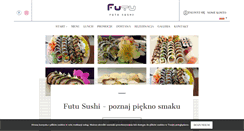 Desktop Screenshot of futusushi.pl